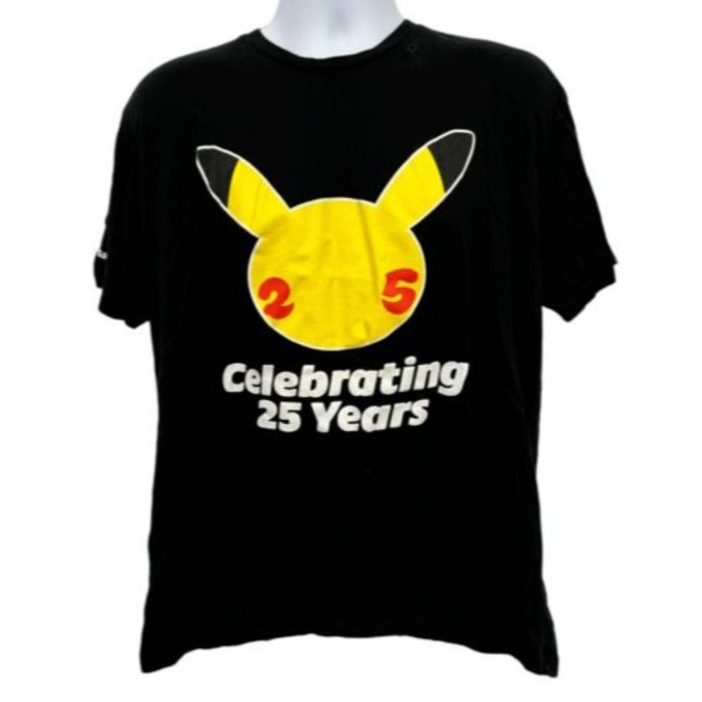Pokémon Shirt 25th Anniversary - Size XL Extra Large GameStop